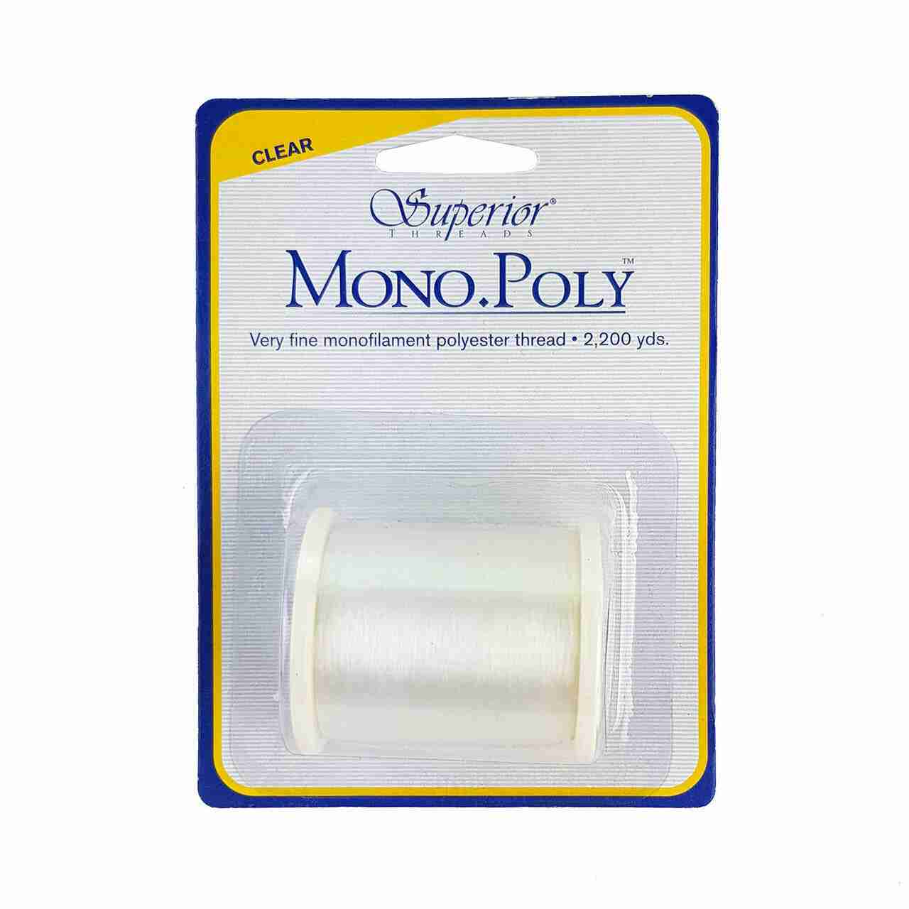 Superior Clear MonoPoly Thread 2200yd by Superior Threads